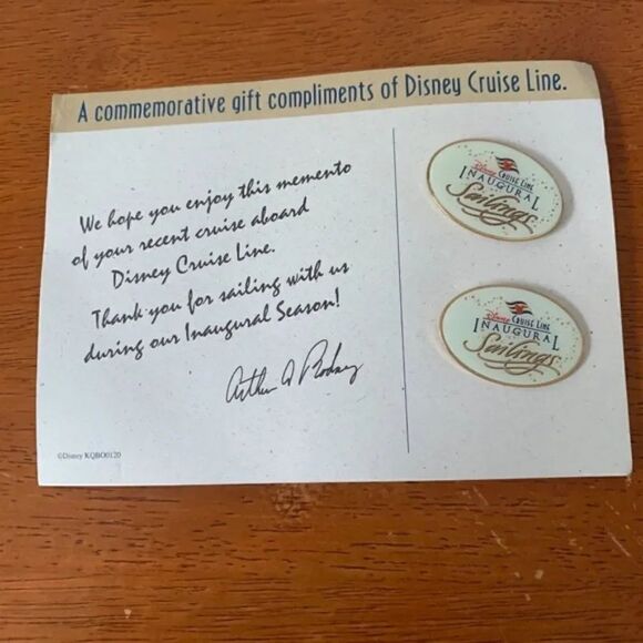 Disney Accessories - 🆕 Disney Commemorative Pins - Disney Cruise Line NWT